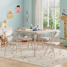 5 Piece Folding Kids Table and
