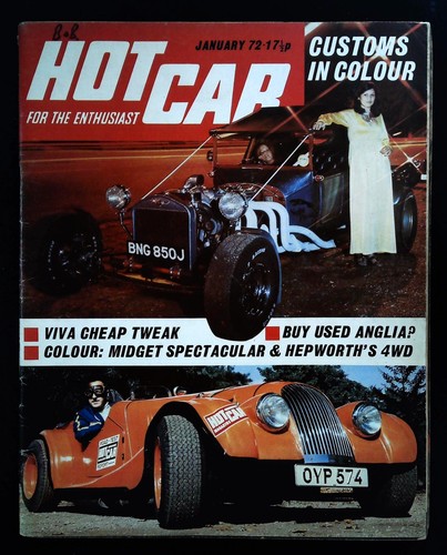 Hot car magazine - hot, january