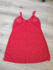 Ann Summers Sheer Red Lace
