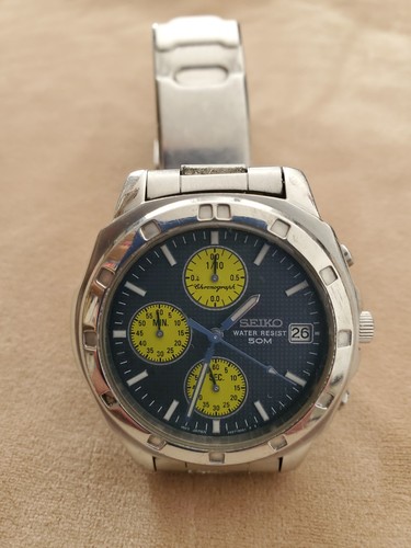 Seiko mens vintage chronograph - vintage,