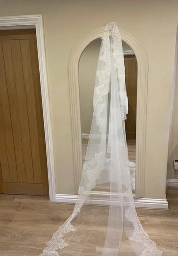 Cathedral length mantilla