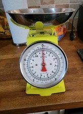Hanson Traditional Mechanical Kitchen Scales Retro 5KG green Colour Kitchen
