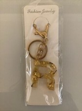Gold Resin Initial Letter