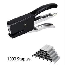 HEAVY DUTY STAPLER PLIER Multi Material Office Craft Fabric Includes 1000 Staple