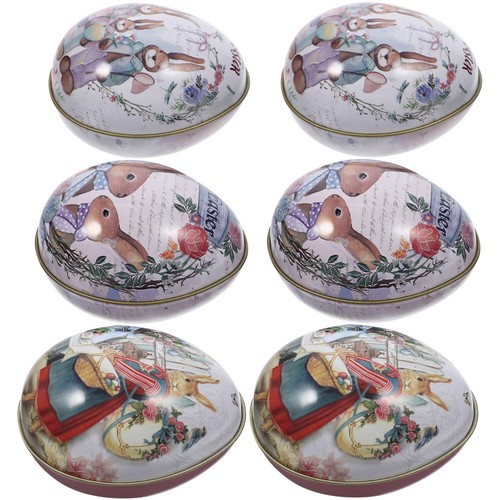 Pcs egg shaped trinket box - 6,