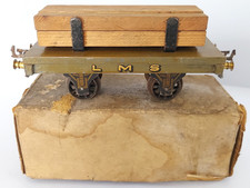 O Gauge BOWMAN MODELS No. 664  Timber Wagon - Superb Boxed Example - Live Steam