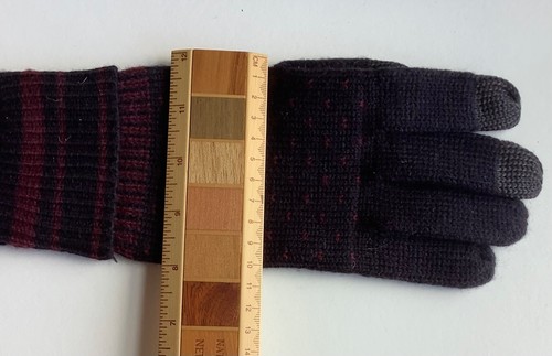 Woollen mens mittens - woollen,