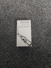 Coca Cola Bottle Shaped Bottle Opener In Box