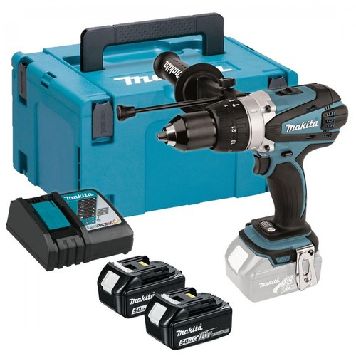 Makita dhp458rtj 18v lxt - 18v, combi