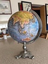 Vintage Style World Globe on