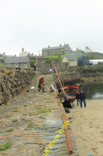 Photo 6x4 north wall portsoy - photo,