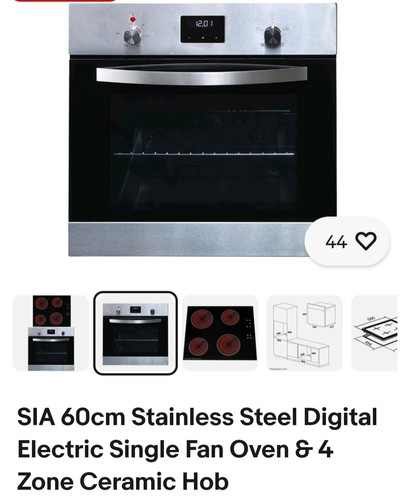 Sia 60cm stainless steel - 60cm,