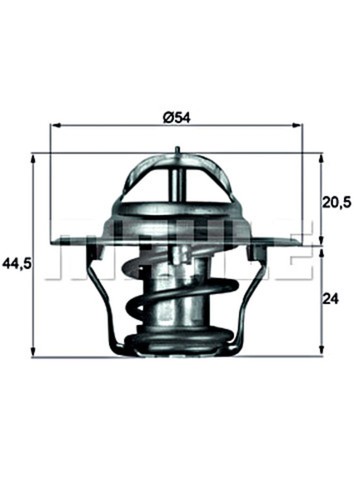 Mahle coolant thermostat - thermostat, for