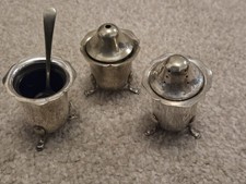 Antique Silverplated Condiment