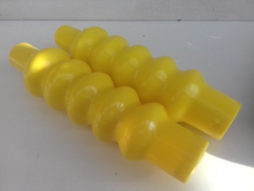Lambretta yellow pvc damper - yellow,