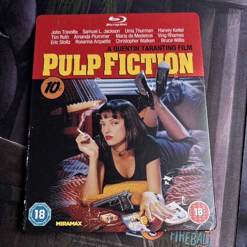 Pulp fiction blu ray steelbook - pulp, blu-ray