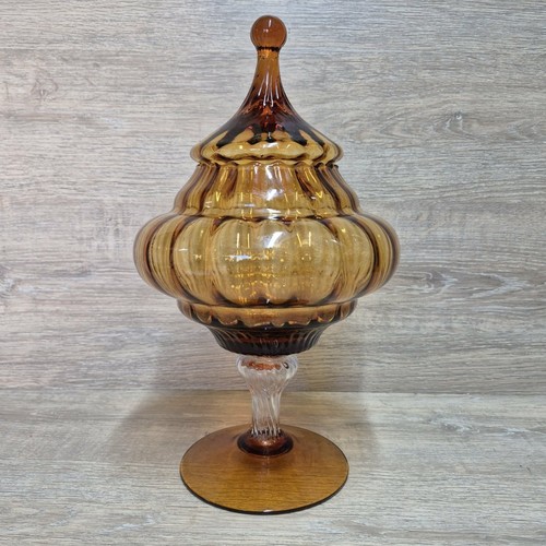 Vintage empoli amber - 13.5",