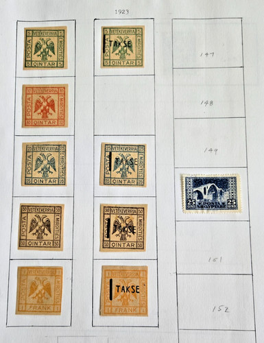 Stamp lot albania - ,