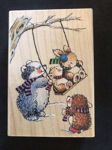Christmas forest friends - christmas,