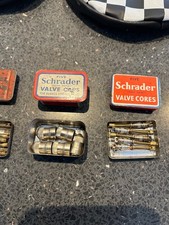Bmc nos schrader tyre valve caps and cores mini Austin morris mini etc