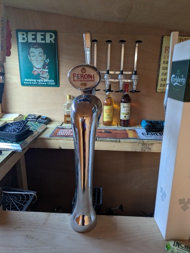 Peroni beer pump full bar - peroni,