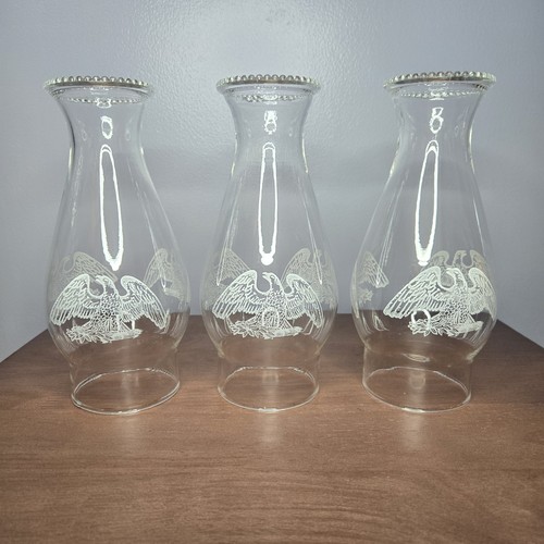 Vintage glass hurricane - vintage,