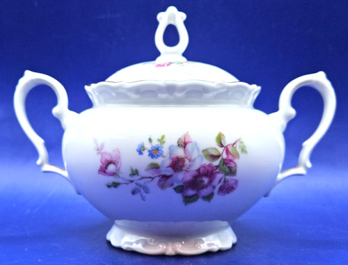 Vintage porcelain sugar - vintage,