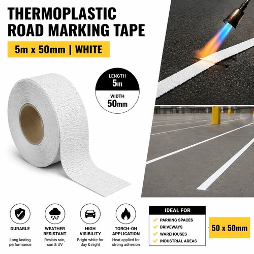 Thermoplastic road marking - road,