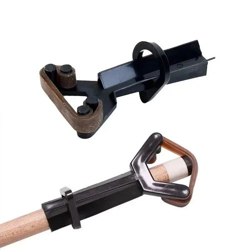 Snooker pool tip clamp - pool,