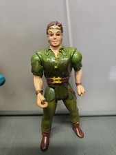 Vintage 1991 Tri-Star Hook Movie Peter Pan 4,5" Action Figure Toy Robin Williams