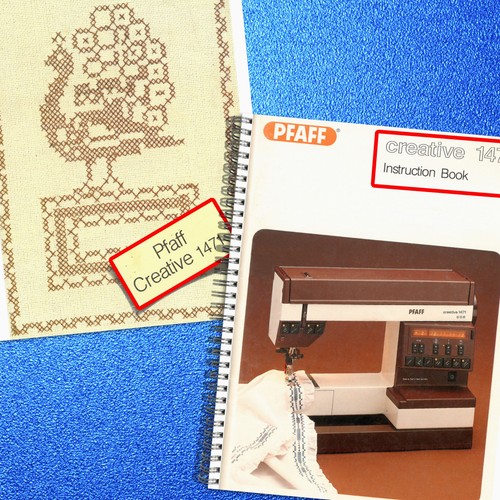 Pfaff creative 1471 - creative, manual