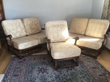 1980s 3piece Ercol Suite In