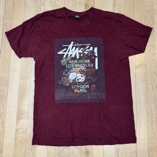 Stussy world tour shirt - tour,
