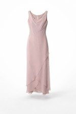 Y2K Blush Pink Maxi Gown Dress