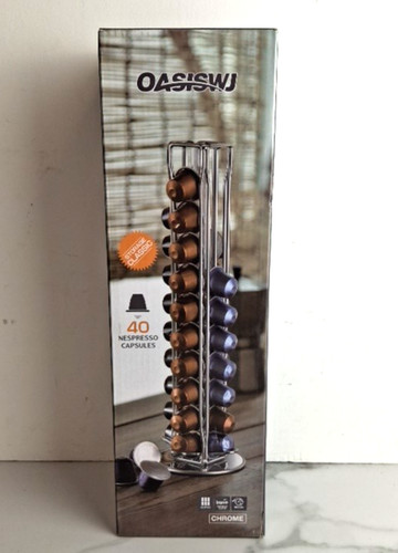 Nespresso revolving rotating - revolving,