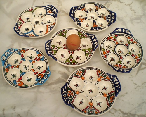 Hand painted ceramic - hand,