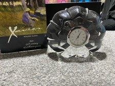 Xavier Crystal Clock Still In Original Box Very Nice Condition