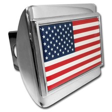 american flag emblem shiny