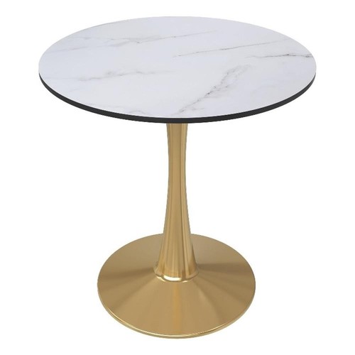 Round dining table mdf - table, 27"