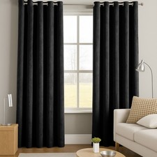Heavy Blackout Velvet Curtains Made to Measure Curtain Door Window Room Darkness