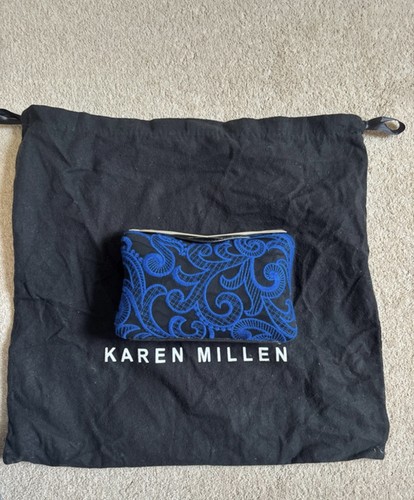 Karen millen blue embroidered - millen,