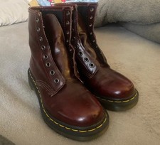 burgundy red doc martens no