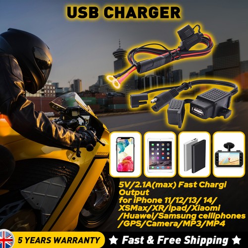 Motorcycle usb charging - charging, socket