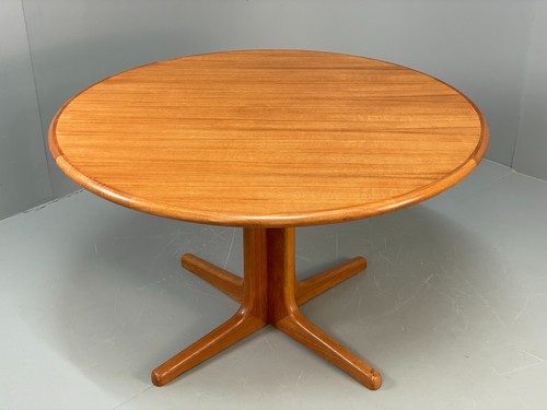Vintage teak dining table - dining,
