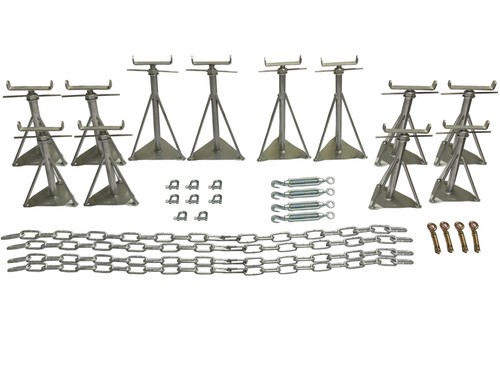 Static caravan axle stands - caravan,