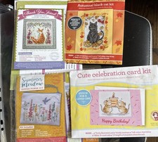Cross Stitch Kits Bundle x4