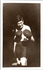 Boy Boxer Training Portrait