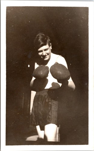 Boy boxer training - boy,