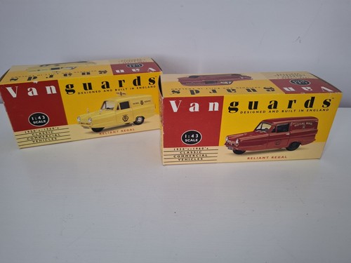 Two lledo vanguards reliant - lledo,