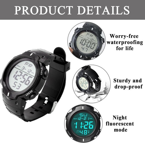 Jbljdwd stopwatch wrist - jbljdwd,